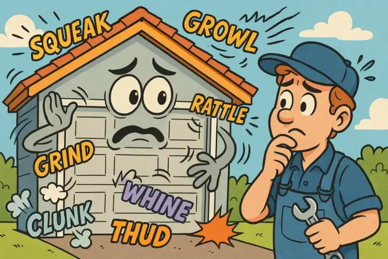 7 Weird Noises Your Garage Door Makes - and What They Mean