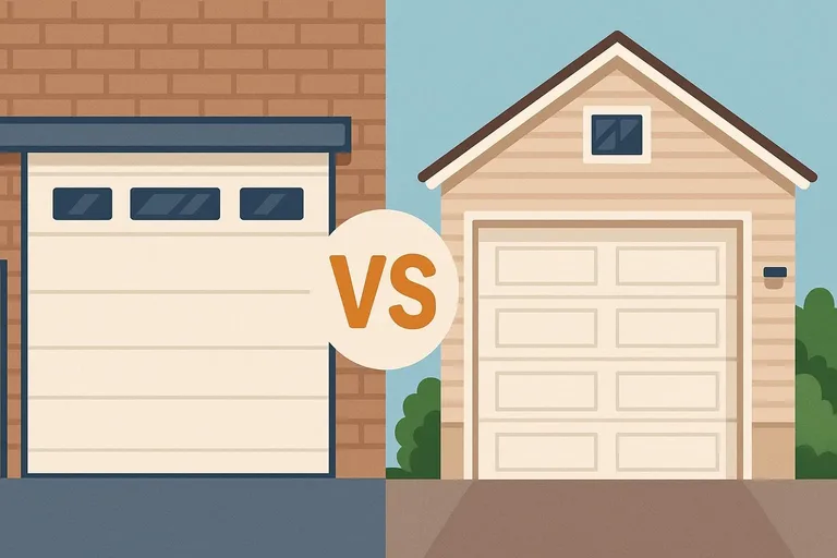 Commercial vs Residential Garage Doors Explained