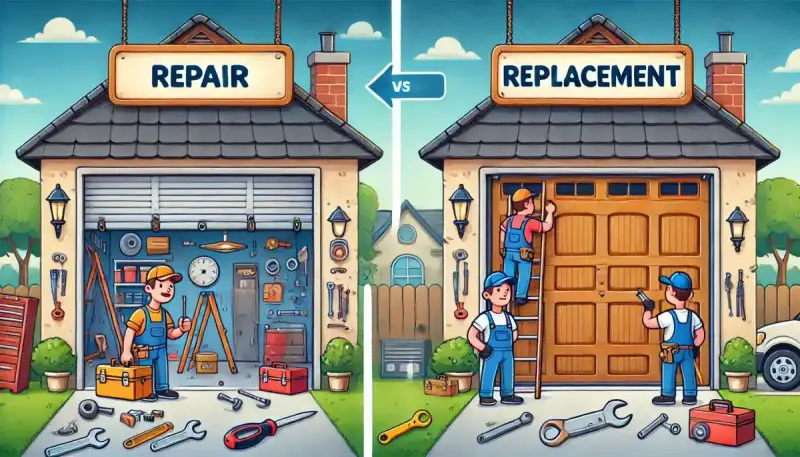 Garage Door Repair vs. Replacement: When to Fix, When to Let Go