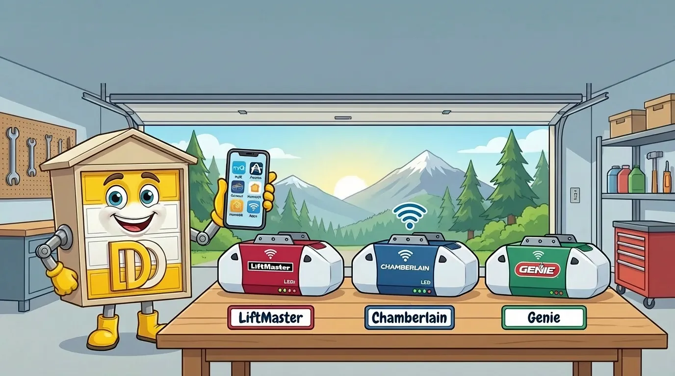 LiftMaster vs. Chamberlain vs. Genie: A North Vancouver Smart Opener Comparison