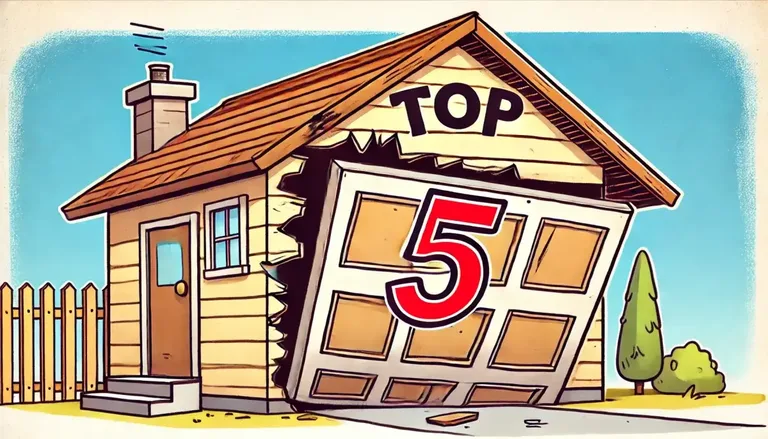 Top 5 Signs Your Garage Door Needs Immediate Repair