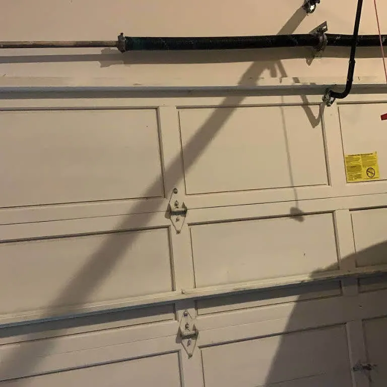 Garage door panel replacement