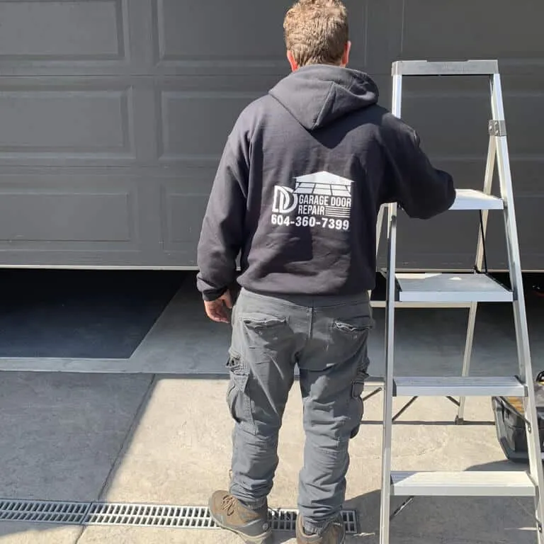 Commercial garage door maintenance